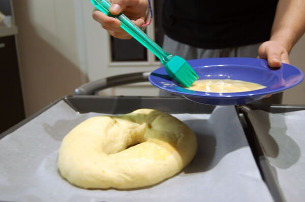 Roscón de Reyes casero